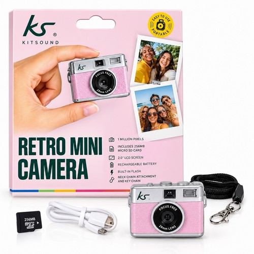 Kitsound retro mini camera - mini,