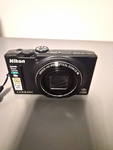 Nikon coolpix s8200 - nikon, black