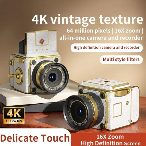 Retro mini digital camera 16x - retro,