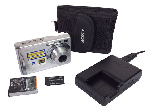 Sony cybershot dsc w80 - sony, 7.2mp