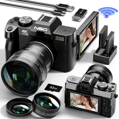 Digital camera 16x 48mp - 4k,