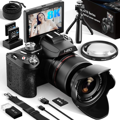 64mp digital cameras 16x - 8k,