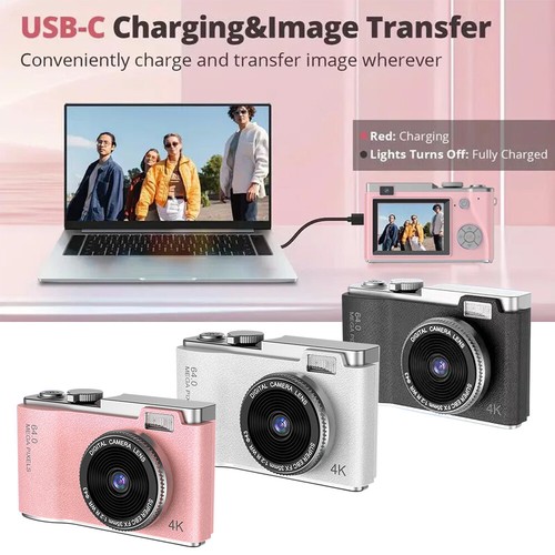 Digital camera 1080p 64mp - digital,