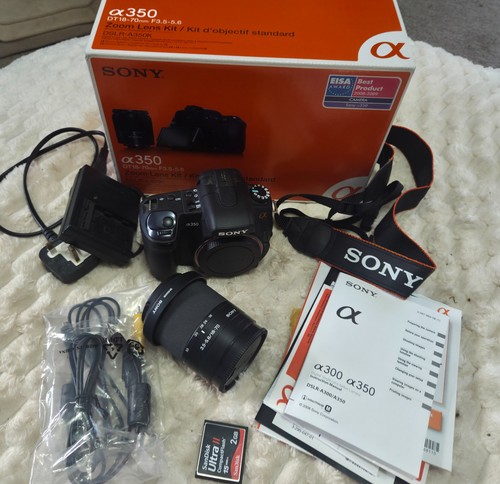 Sony alpha dslr - alpha, α350
