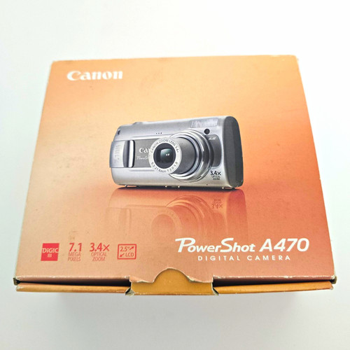 Canon powershot a470 silver - canon,