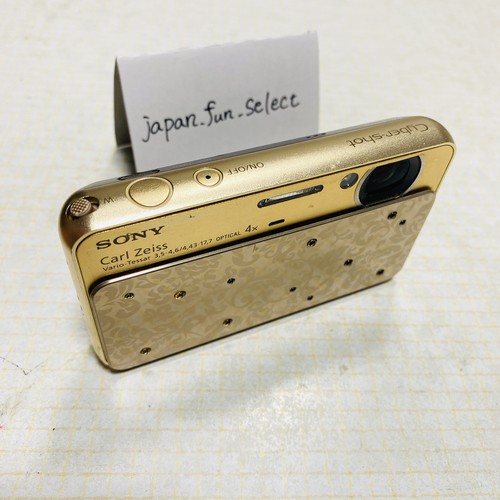 Sony cyber shot dsc t99d - shot, gold