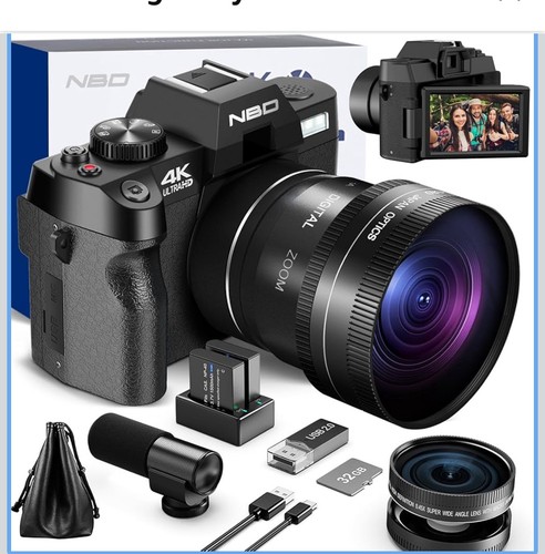 Digital camera 48mp 16x - camera,