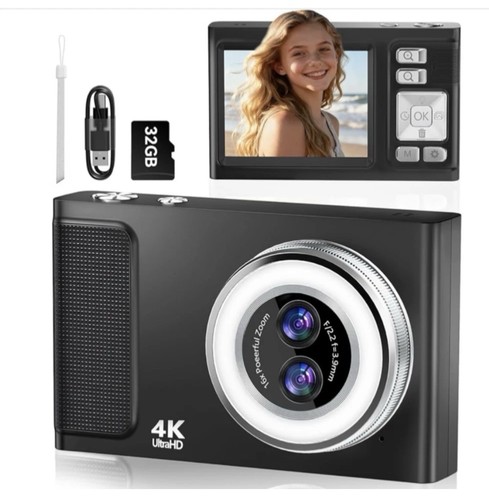 Digital camera 1080p - camera, dual